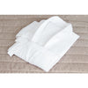 Mitre Essentials Honeycomb Bathrobe White Medium - GW408  Mitre Essentials   
