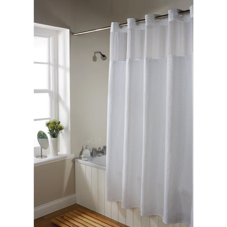 Mitre Backing Skirt for Luxury Ultra Waffle Shower Curtain - HD089  Mitre Luxury   