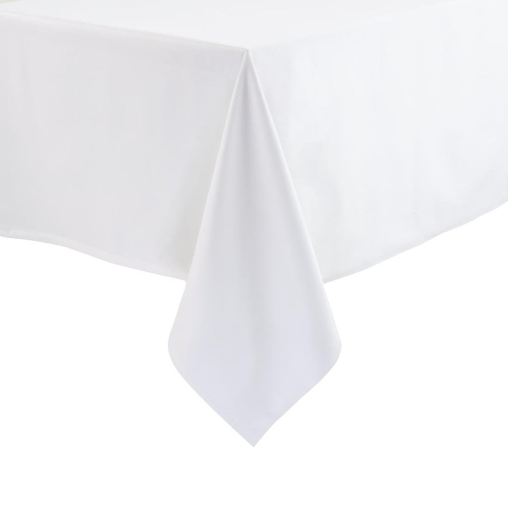 Mitre Essentials Occasions Tablecloth White 2290 x 2290mm - GW437  Mitre Essentials   