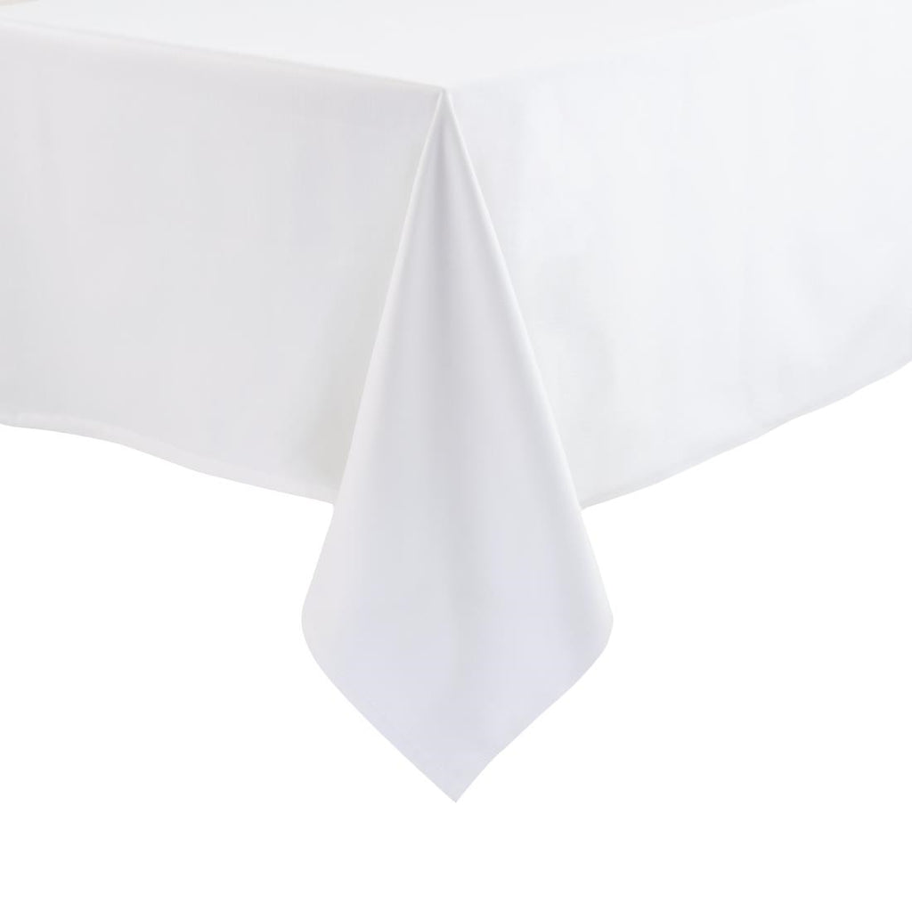 Mitre Essentials Occasions Tablecloth White 1780 x 2750mm - GW435  Mitre Essentials   