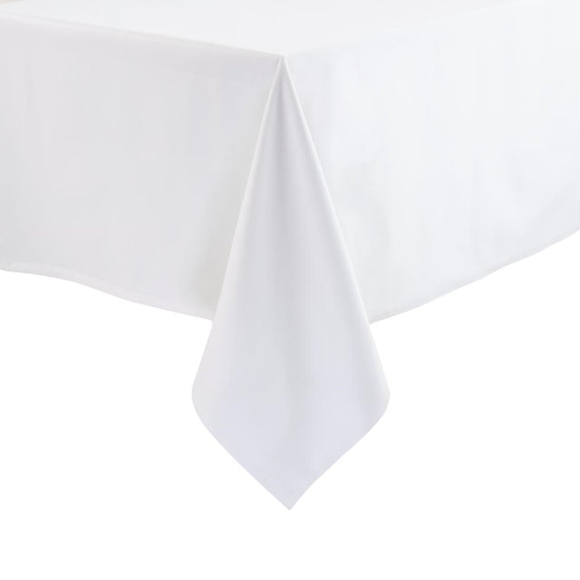Mitre Essentials Occasions Tablecloth White 1780 x 2750mm - GW435  Mitre Essentials   