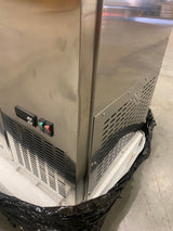 Empire High Capacity Stainless Steel Double Door Bottle Cooler Hinged Undercounter Low Height Side Cooling - CL-305HR - Graded Item Double Door Bottle Coolers Empire