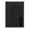 Securit Contemporary Menu Cover Black A4 - H713  Securit   