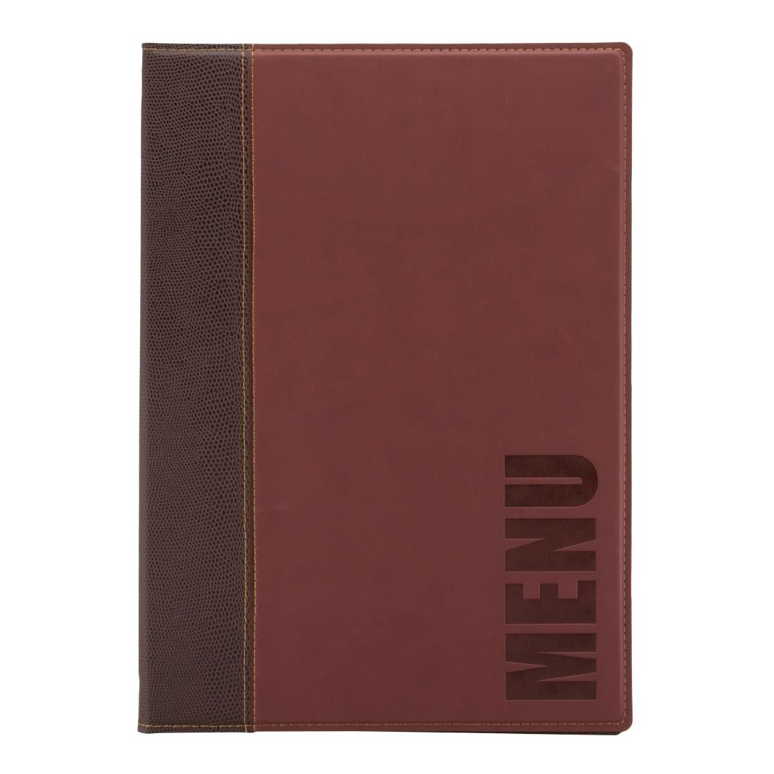 Securit Contemporary Menu Cover Bordeaux A4 - H717  Securit   