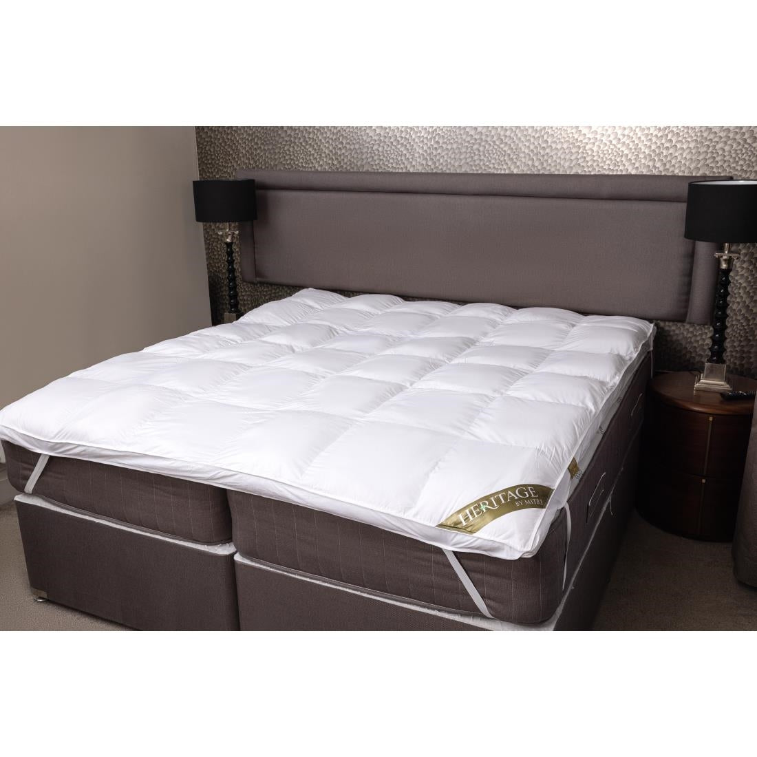 Mitre Heritage Duke Mattress Topper Double - GU483  Mitre Heritage   
