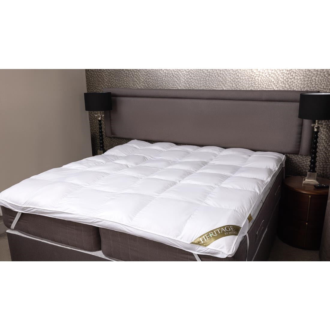 Mitre Heritage Duke Mattress Topper European King - HB435  Mitre Luxury   