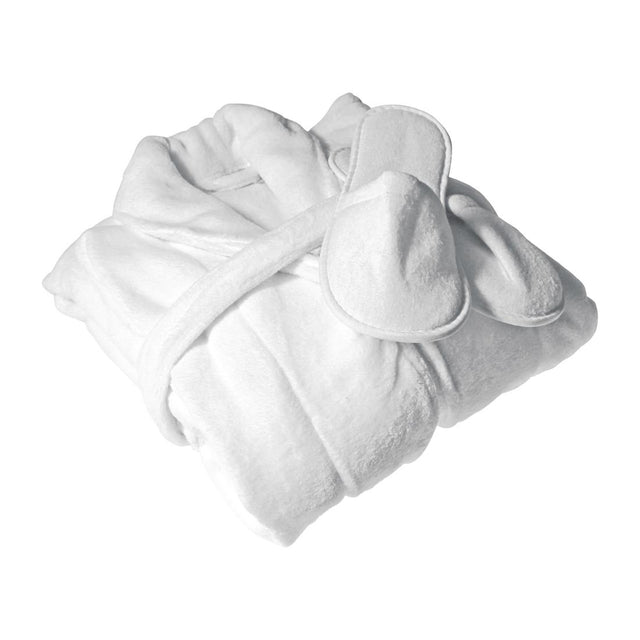 Mitre Comfort Vienna Bathrobe and Slipper Set Small-Medium - HB542  Mitre Comfort   
