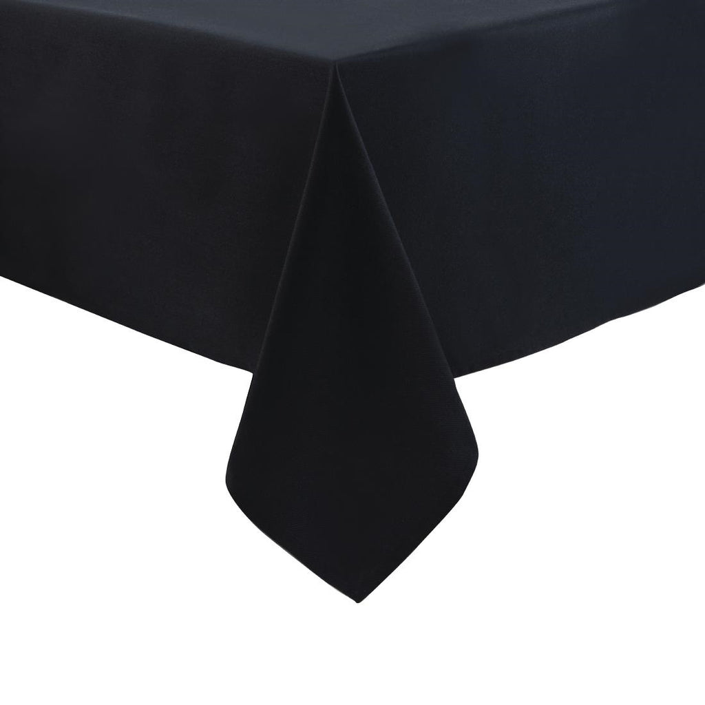 Mitre Occasions Tablecloth Black 900 x 900mm - HB562  Mitre Essentials   