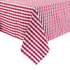 Mitre Comfort Gingham Tablecloth Red 1780 x 1780mm - HB583  Mitre Comfort   