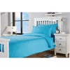 Mitre Essentials Spectrum Duvet Cover Open Turquoise Single - HB658  Mitre Essentials   