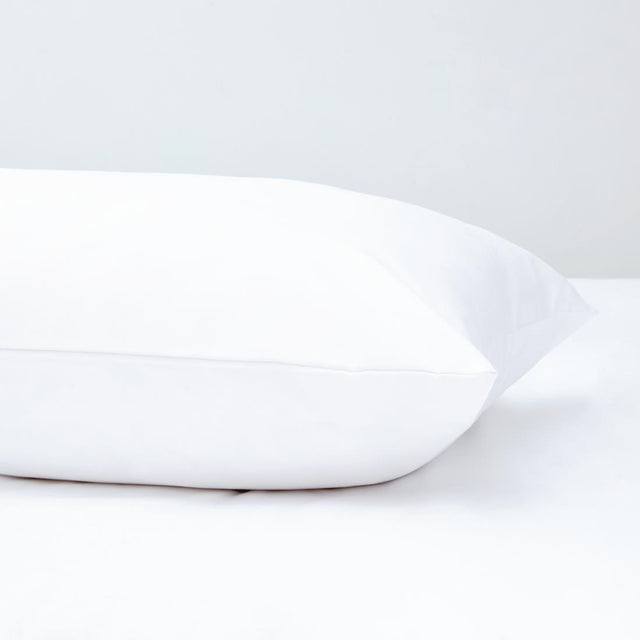 Mitre Essentials Temir Housewife Pillowcase White - HB952  Mitre Essentials   