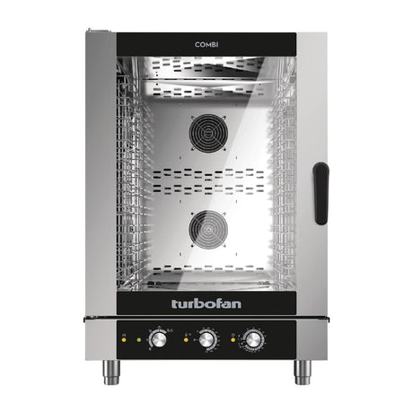 Blue Seal Turbofan 10 Grid Manual Control Combi Oven EC40M10 - HC005 Combination Ovens Blue Seal