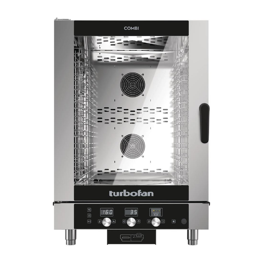 Blue Seal Turbofan 10 Grid Touch Control Combi Oven with Auto Wash EC40D10 - HC006 Combination Ovens Blue Seal