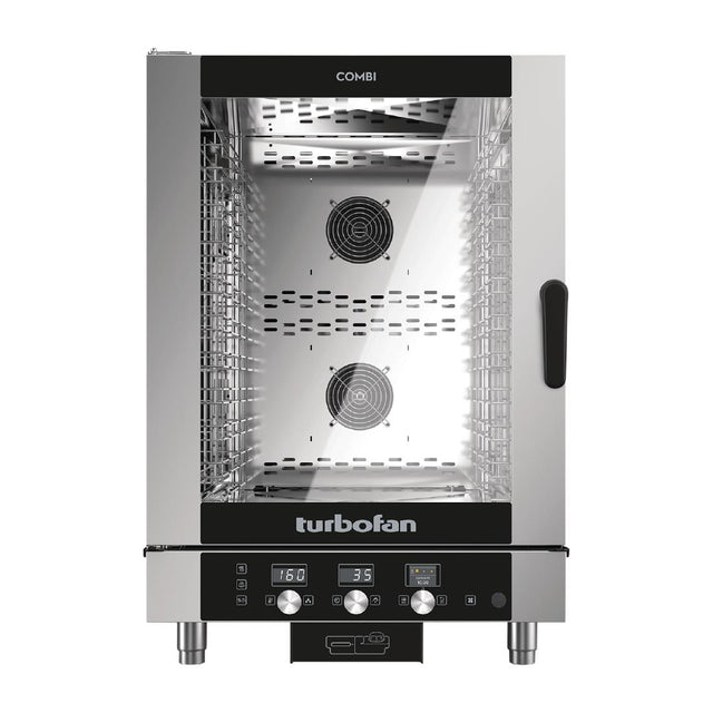 Blue Seal Turbofan 10 Grid Touch Control Combi Oven with Auto Wash EC40D10 - HC006 Combination Ovens Blue Seal