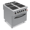Falcon F900 Four Hotplate Electric Oven Range E9184 - HC087  Falcon   