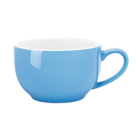 Olympia Cafe Coffee Cup Blue - 230ml 8fl oz (Box 12) - HC403 Cups and Mugs Olympia