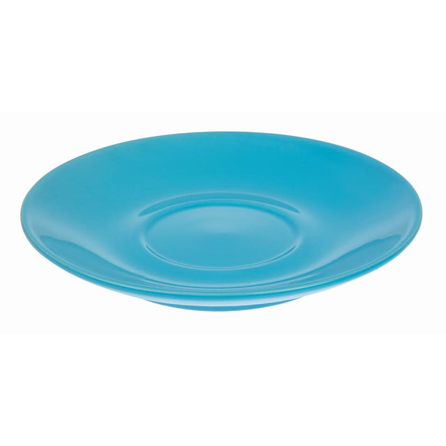 Olympia Cafe Saucer Blue (Fits HC404) - 158mm 6 1/4" (Box 12) - HC407 Olympia Crockery Olympia   