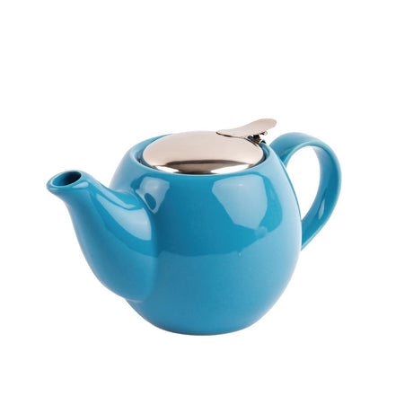 Olympia Cafe Teapot Blue - 510ml 18fl oz (Box 1) - HC409 Olympia Crockery Olympia   