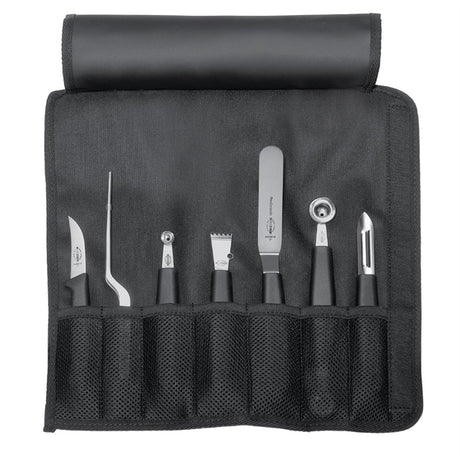Dick Knives Garnishing Set (Set of 7 Pieces with Roll Bag) - HC604  Dick   