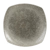 Churchill Studio Prints Raku Square Plates Quartz Black 215mm (Pack of 12) - HC777 Plates Churchill