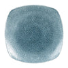 Churchill Studio Prints Raku Rectangular Plates Topaz Blue 215mm (Pack of 12) - HC781 Plates Churchill