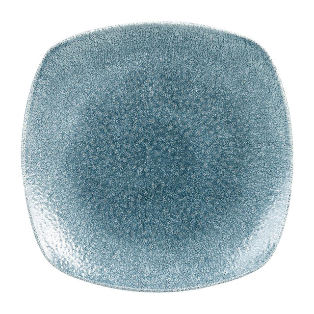Churchill Studio Prints Raku Rectangular Plates Topaz Blue 215mm (Pack of 12) - HC781 Plates Churchill