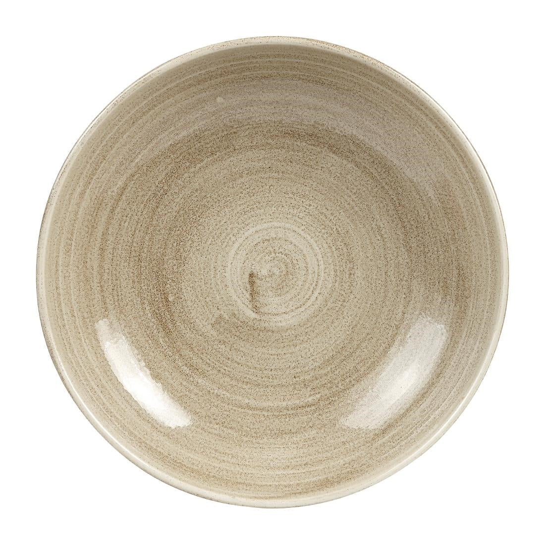 Churchill Stonecast Patina Antique Coupe Bowls Taupe 248mm - HC790 Bowls Churchill
