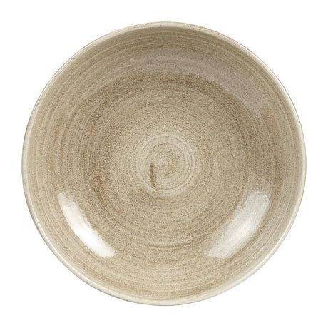 Churchill Stonecast Patina Antique Coupe Bowls Taupe 248mm - HC790 Bowls Churchill