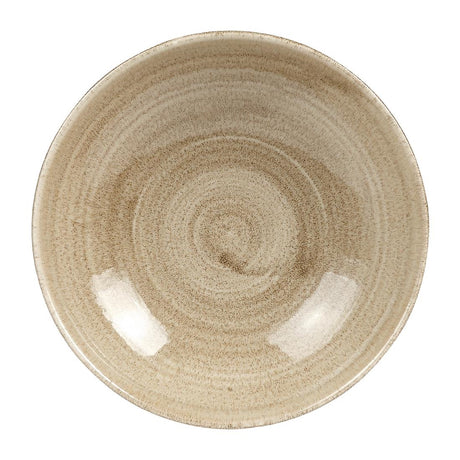 Churchill Stonecast Patina Antique Coupe Bowls Taupe 182mm - HC791 Bowls Churchill