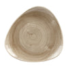 Churchill Stonecast Patina Antique Triangle Plates Taupe 229mm - HC793 Plates Churchill