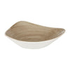Churchill Stonecast Patina Antique Triangle Bowls Taupe 235mm - HC795 Bowls Churchill
