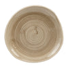 Churchill Stonecast Patina Antique Organic Round Plates Taupe 186mm (Pack of 12) - HC803 Plates Churchill