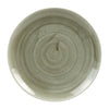 Churchill Stonecast Patina Antique Round Coupe Plates Green 217mm - HC808 Plates Churchill