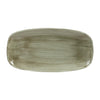 Churchill Stonecast Patina Antique Rectangular Plates Green 298mm - HC817 Plates Churchill
