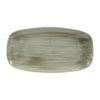 Churchill Stonecast Patina Antique Rectangular Plates Green 355mm - HC818 Plates Churchill