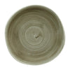 Churchill Stonecast Patina Antique Organic Round Plates Green 264mm (Pack of 12) - HC821 Plates Churchill