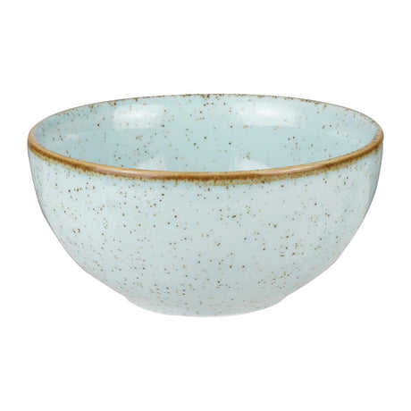 Churchill Stonecast Round Soup Bowls Duck Egg 132mm (Pack of 12) - HC827 Bowls Churchill