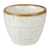 Churchill Stonecast Round Dip Pots Barley White Ripple 57ml (Pack of 12) - HC829 Churchill Super Vitrified Churchill   
