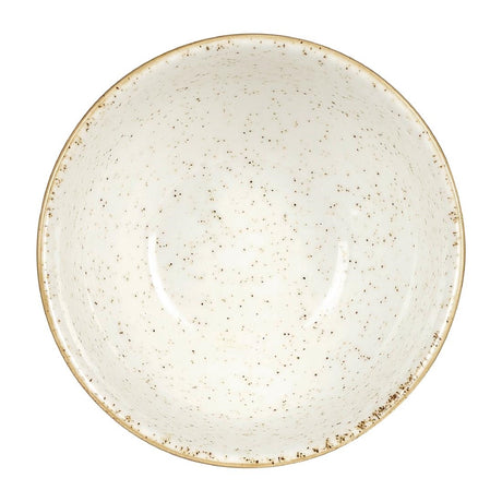 Churchill Stonecast Round Soup Bowls Barley White 132mm (Pack of 12) - HC830 Bowls Churchill
