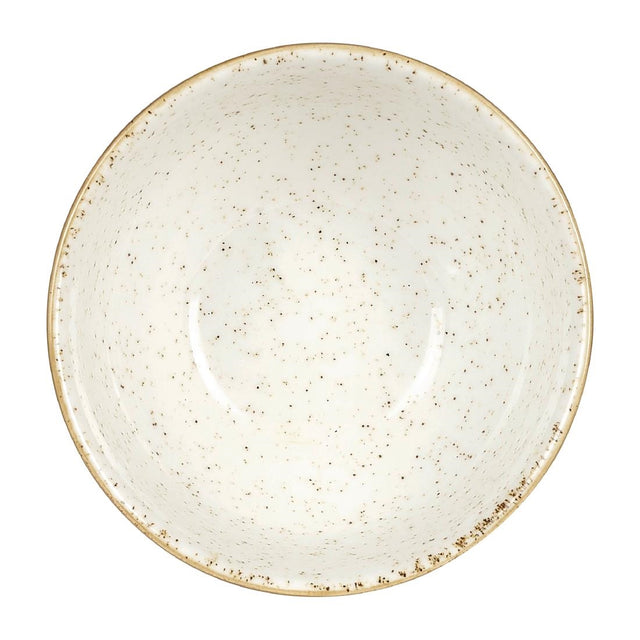 Churchill Stonecast Round Soup Bowls Barley White 132mm (Pack of 12) - HC830 Bowls Churchill