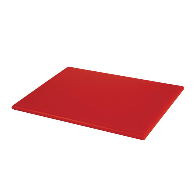 Hygiplas High Density Red Chopping Board Small 305x229x12mm - HC866  Hygiplas   