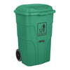 Jantex 120Ltr Wheelie Bin with Foot Pedal Green - HC924  Jantex   