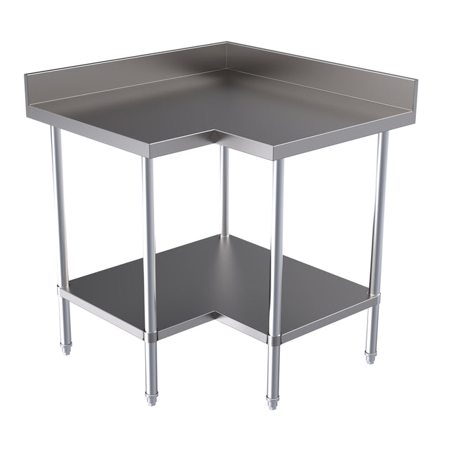Hallco Wall Bench 2 x 900mm Benches Stainless Steel | HCB0900 Stainless Steel Wall Tables Hallco