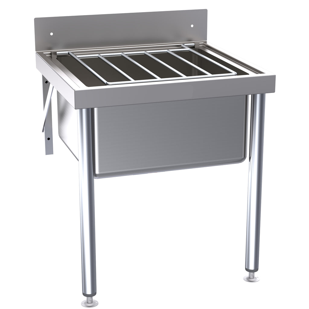 Hallco Cleaners Sink 400x450x250mm Bowl | HCS1 Janitorial Sinks Hallco