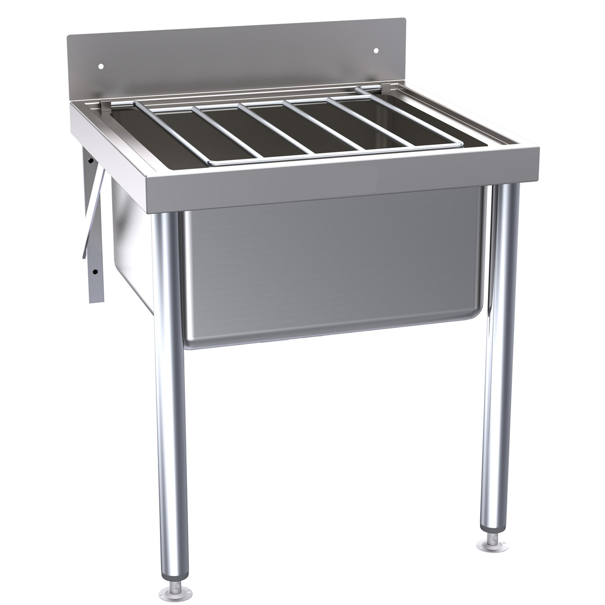 Hallco Cleaners Sink 400x450x250mm Bowl | HCS1 Janitorial Sinks Hallco