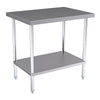Hallco Centre Table 900mm Wide x 650mm Deep | HCT0900 Stainless Steel Centre Tables Hallco