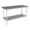 Hallco Centre Table 1500mm Wide x 650mm Deep | HCT1500 Stainless Steel Centre Tables Hallco