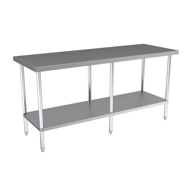 Hallco Centre Table 1800mm Wide x 650mm Deep | HCT1800 Stainless Steel Centre Tables Hallco
