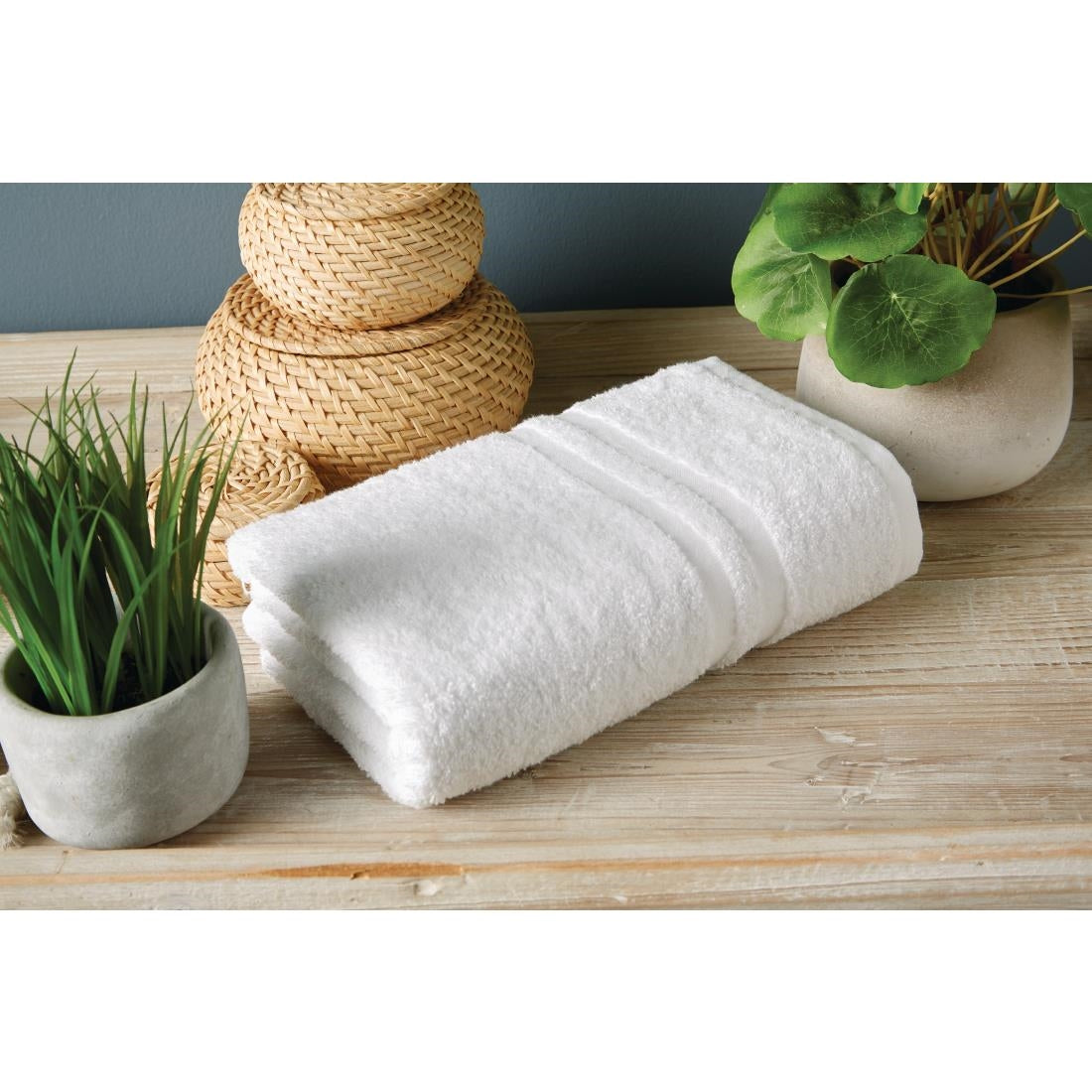 Eco Towel - White Bath Towel 700x1370mm - HD219  Mitre Eco   