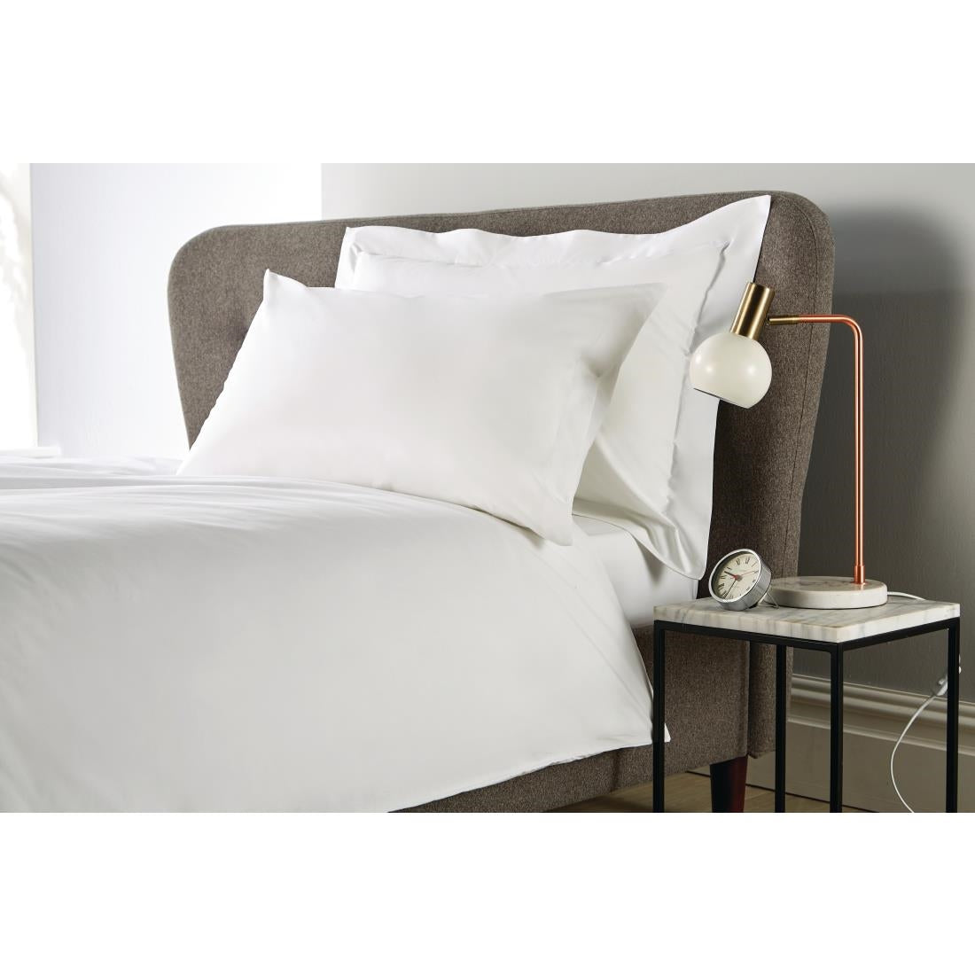 Mitre Eco Linen - Housewife Pillowcase White 520x780mm (Pack of 2) - HD227  Mitre Eco   